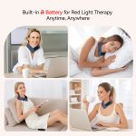 Portable Red Light Therapy Neck Wrap for Pain Relief - Image 4