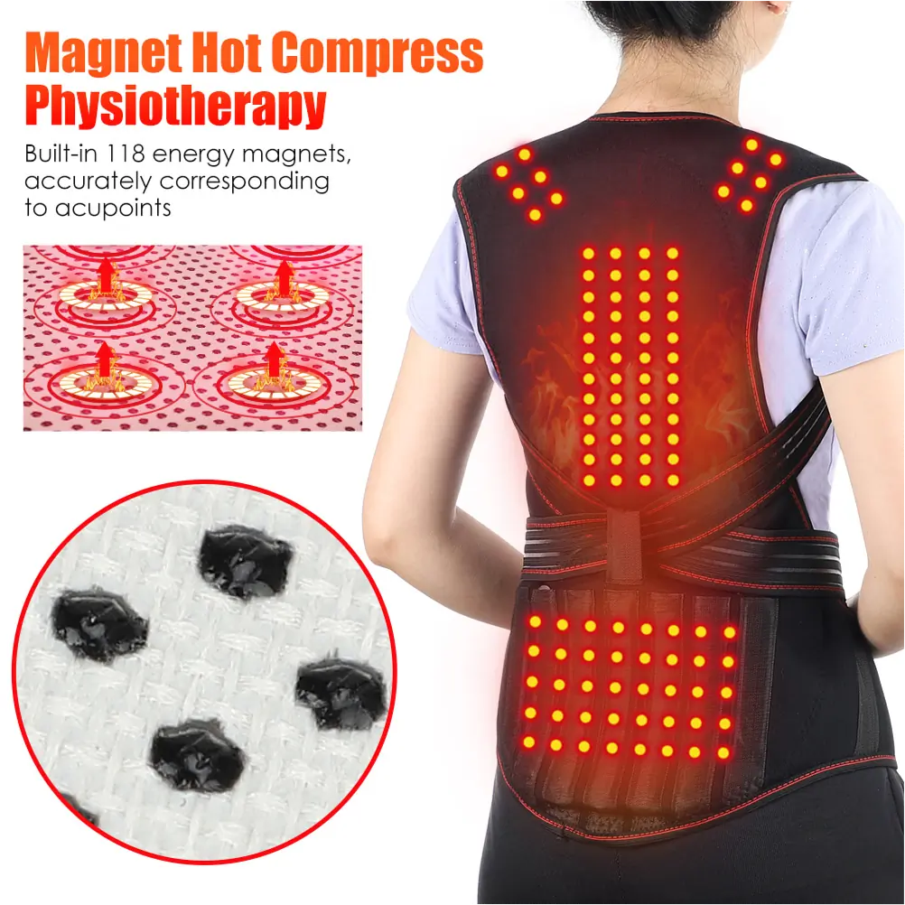 moissanitedream-881xwbc4 Far-Infrared Magnetic Shoulder Vest with 118 Magnets - Image 1