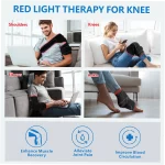 SR-KC05 Red Light Knee Support with Vibration Massage - Image 4