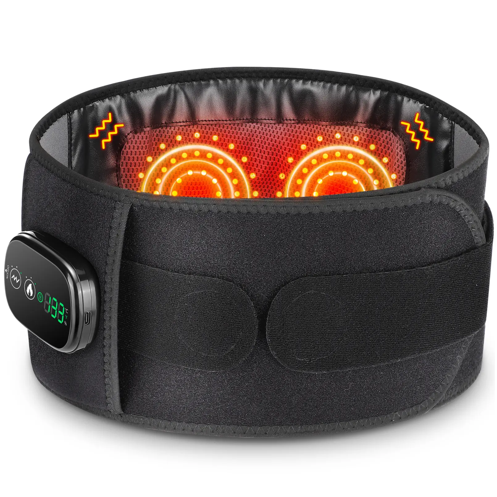 moissanitedream-bi57n4gd Red Light Therapy Belt with Heat Vibration Support - Image 1