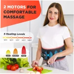 Red Light Therapy Belt with Heat Vibration Support - Image 3