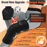 Heated Knee Support with Massage Motors and Smart Control - Image 6
