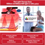 SR-KC05 Red Light Knee Support with Vibration Massage - Image 5