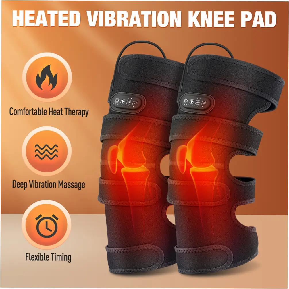 moissanitedream-h2uh72w6 Heated Knee Support with Massage Motors and Smart Control - Image 1