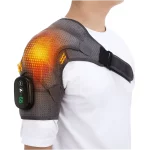 Wireless Heated Shoulder Massager with Heat Therapy