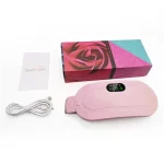 Pink Heating Belt for Women Period Relief - Image 6