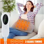 Heated Back Support Pad, 75W, 30x60cm - Image 3