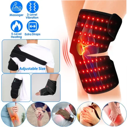 SR-KC05 Red Light Knee Support with Vibration Massage
